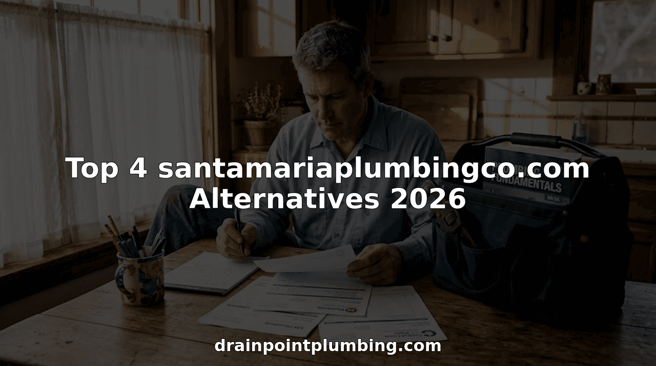 Top 4 santamariaplumbingco.com Alternatives 2026