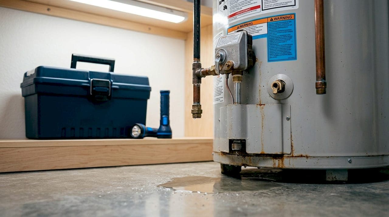 Emergency Water Heater Failure Signs Every Homeowner Must Know