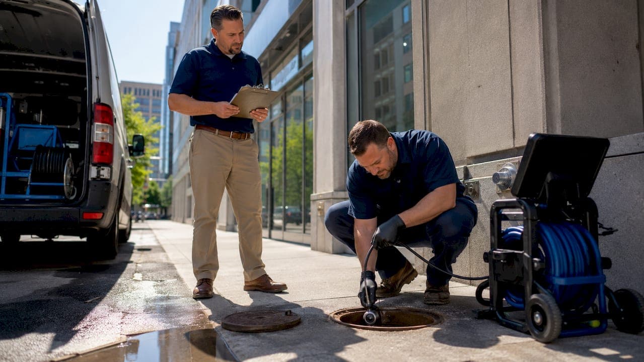 Commercial Sewer Line Inspection Benefits for Property Managers