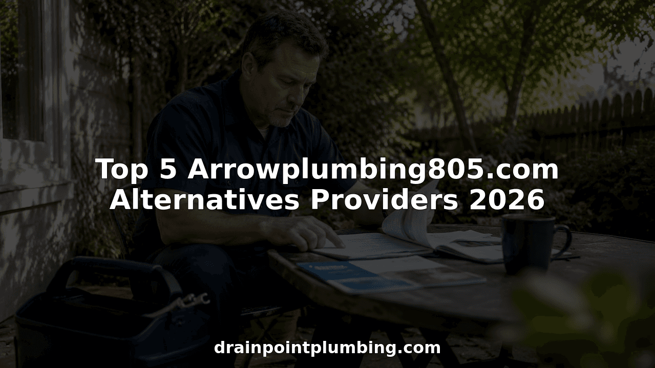 Top 5 Arrowplumbing805.com Alternatives Providers 2026